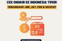 Panduan Cek Ongkir ke Indonesia Timur Terlengkap 2025: JNE, J&T, Pos & SiCepat