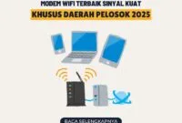 Akhirnya Nemu! Modem WiFi Terbaik Sinyal Kuat Khusus Daerah Pelosok 2025