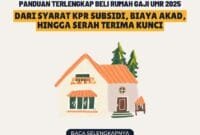 Panduan Terlengkap Cara Beli Rumah Gaji UMR 2025: Dari Syarat KPR Subsidi, Biaya Akad, hingga Serah Terima Kunci